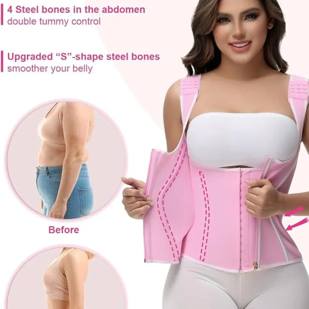 Tummy Control Waist Pink Trainer